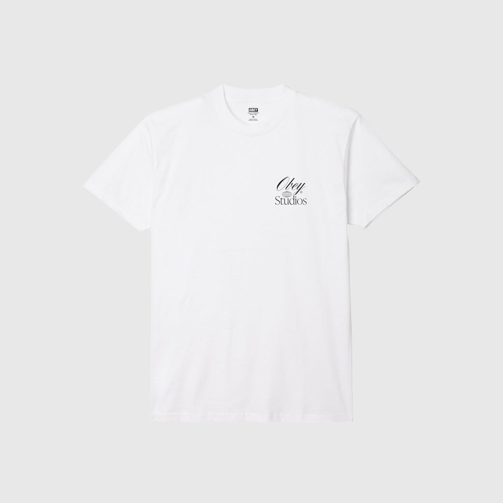 Obey Studios Worldwide - White - Front