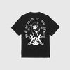 Obey The World Is My Stage Heavy Tee - Vintage Black - Back
