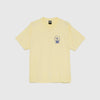 Obey The World Is My Stage Heavy Tee - Anise Flower - Front