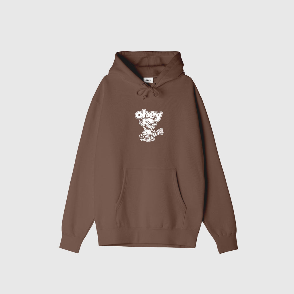 Obey Demon Hood - Sepia - Front