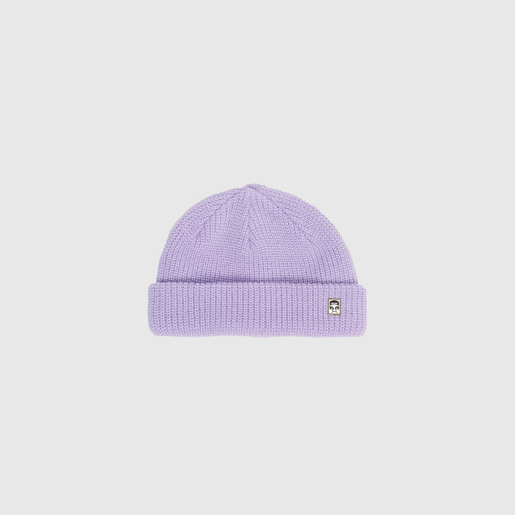 Obey Micro Beanie - Purple Rose - Front