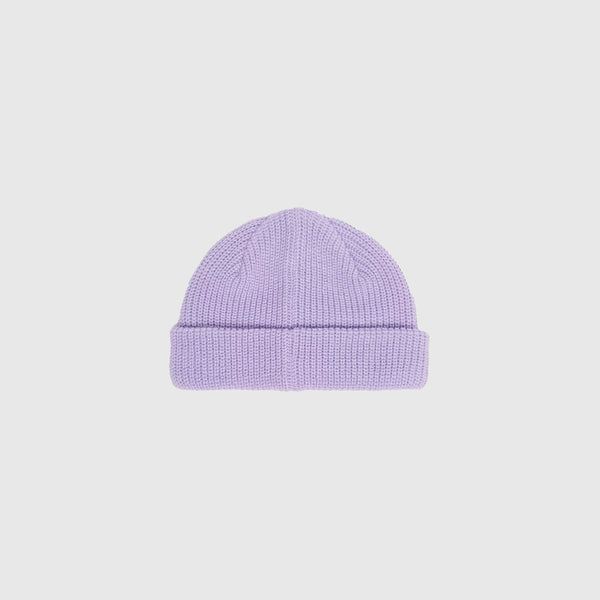 Obey Micro Beanie - Purple Rose - Back