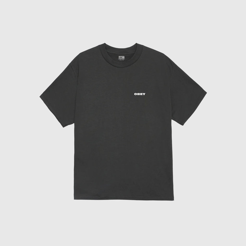 Obey We See You Tee - Vintage Black - Front