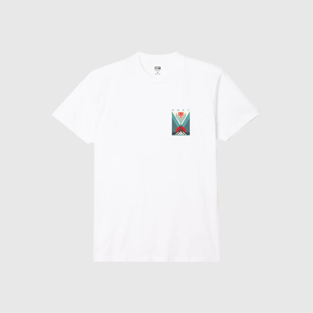 Obey Green Power Factory - White - Front