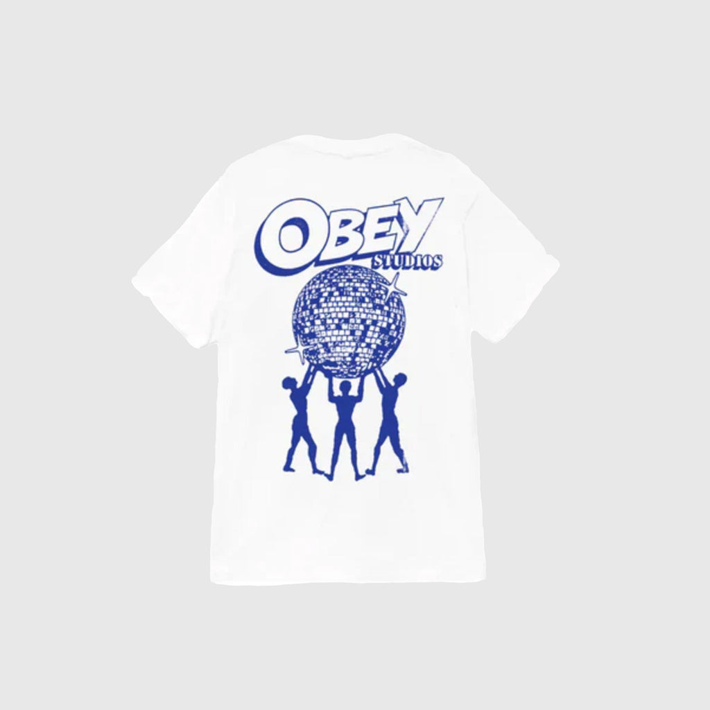 Obey Uplift Tee - White - Back