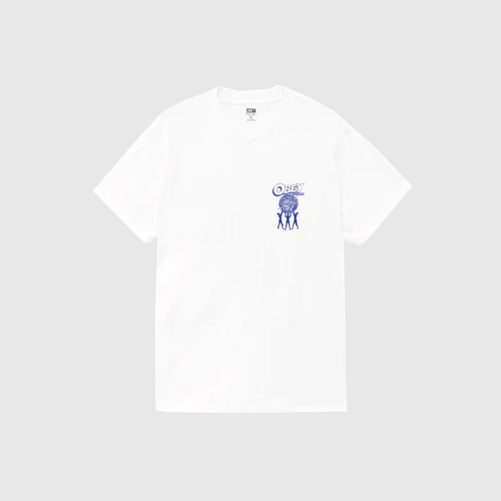 Obey Uplift Tee - White - Front