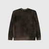 Obey Spray Effect Sweater - Black Multi - Back