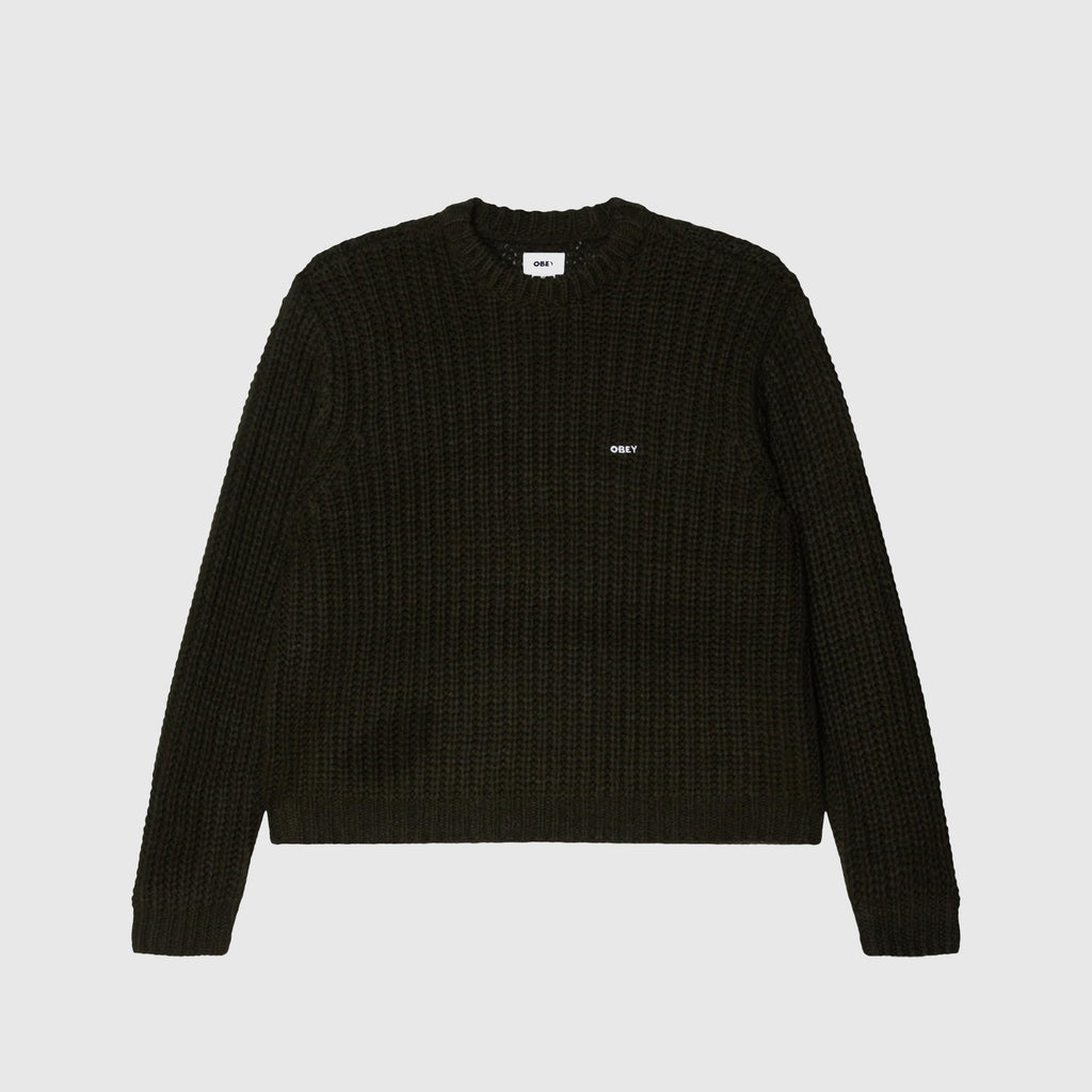Obey Bold Chunky Sweater - Rosin - Front