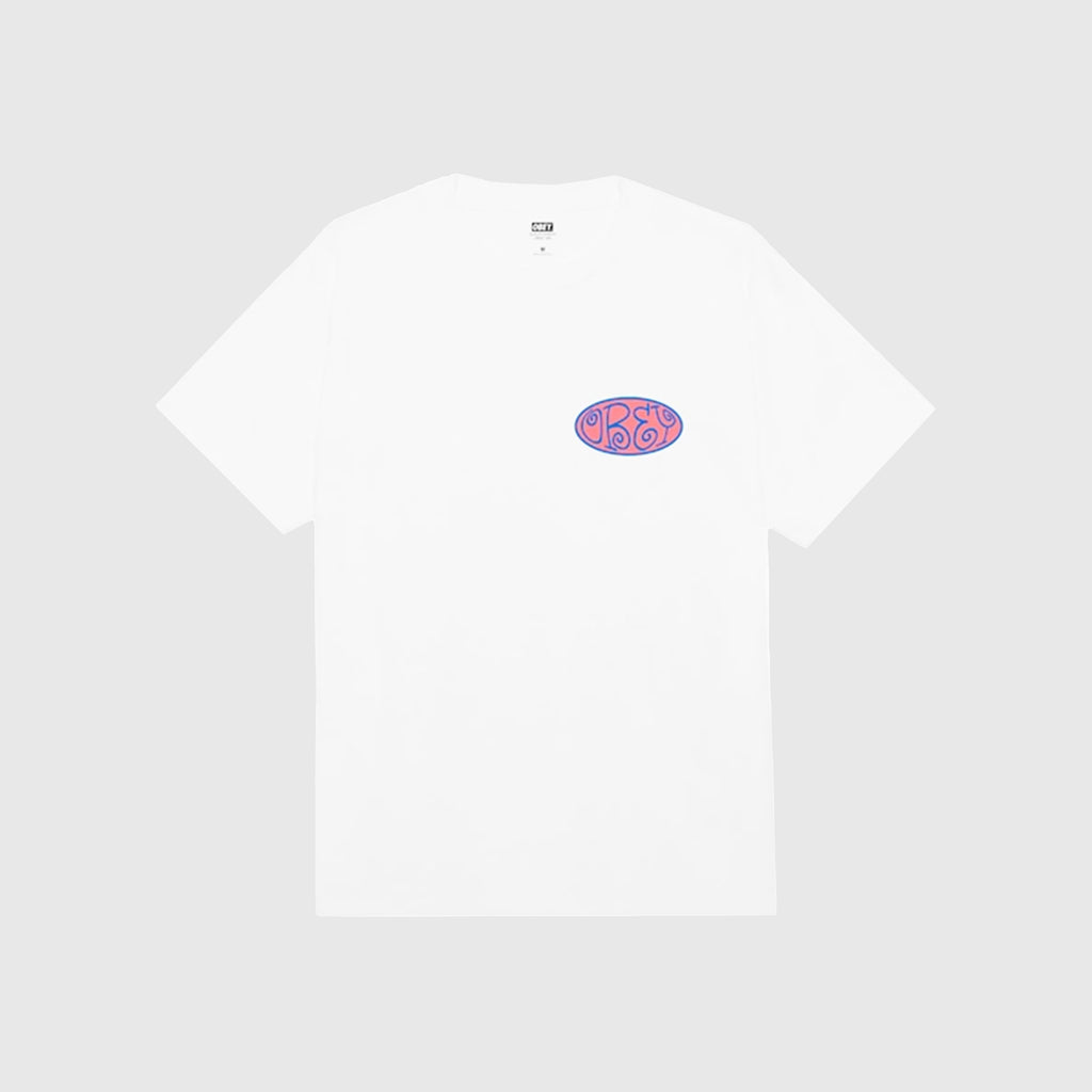 Obey Bean Tee - White - Front
