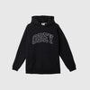 Obey Institute Extra Heavy Hood - Black - Front