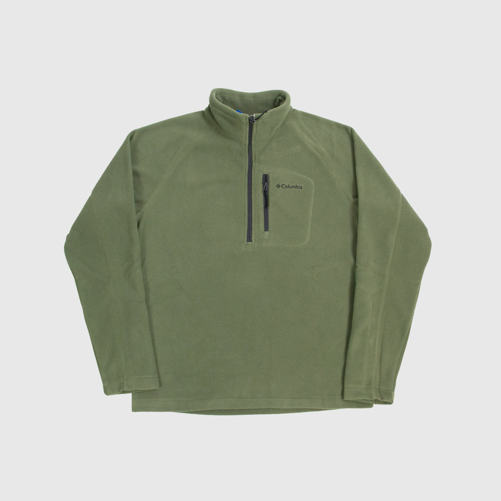Columbia Fast Trek III Half Zip Fleece - Stone Green - Front