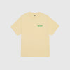 Obey Farms Tee - Pale Yellow - Front