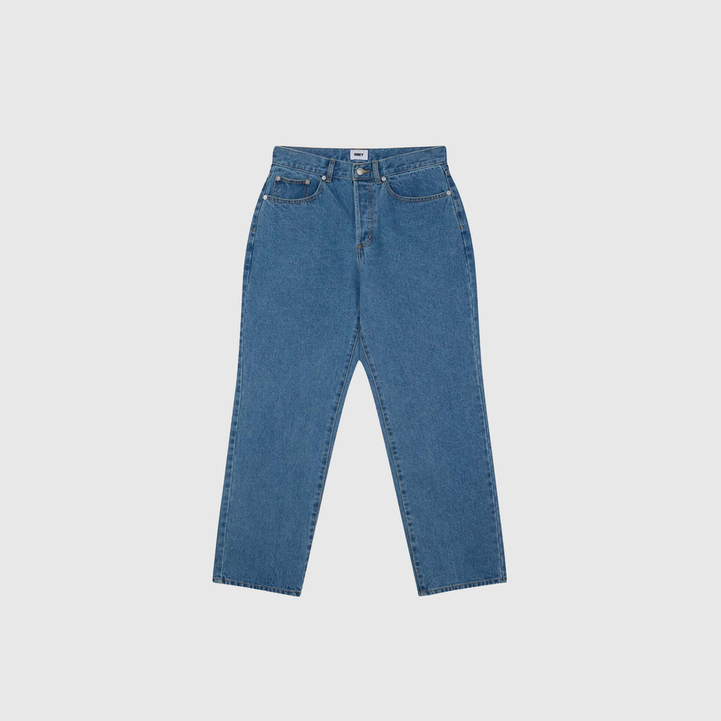 Obey Classic Baggy Denim - Light Indigo - Front