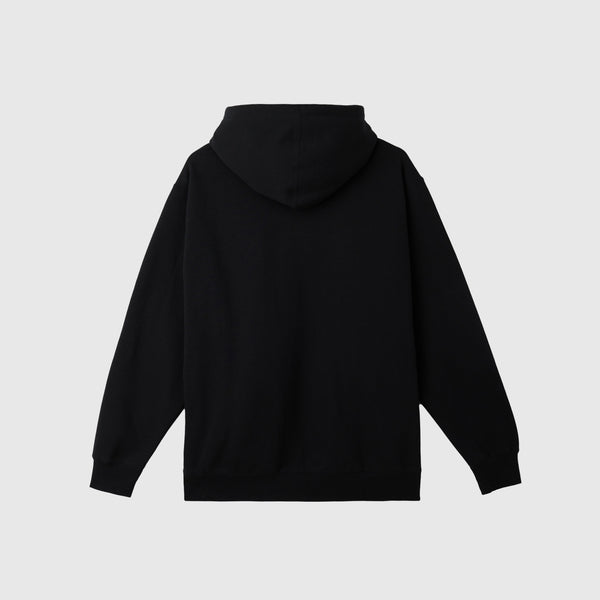 Obey Lowercase Hood - Black - Back