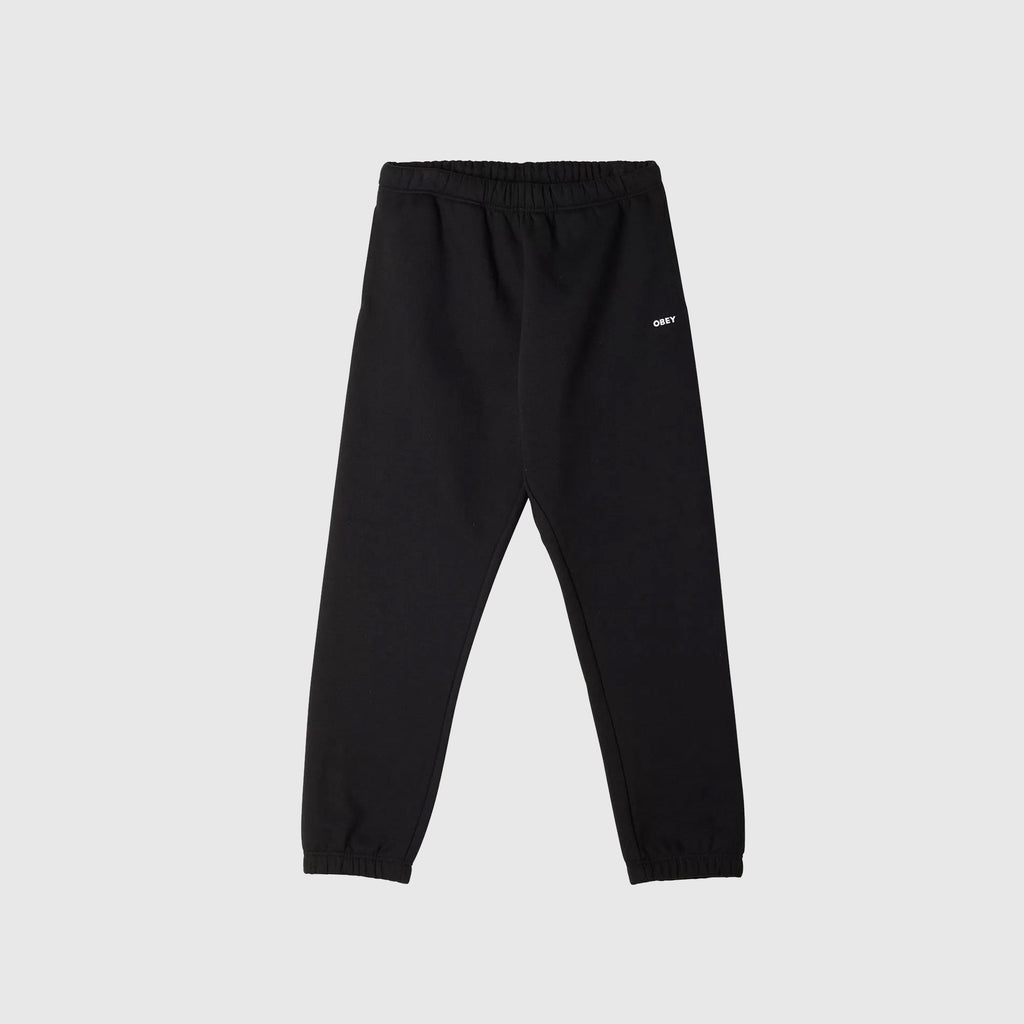 Obey Established Works Bold Sweats - Black - Front