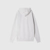 Obey Established Works Bold Zip Hood - Ash Grey - Back