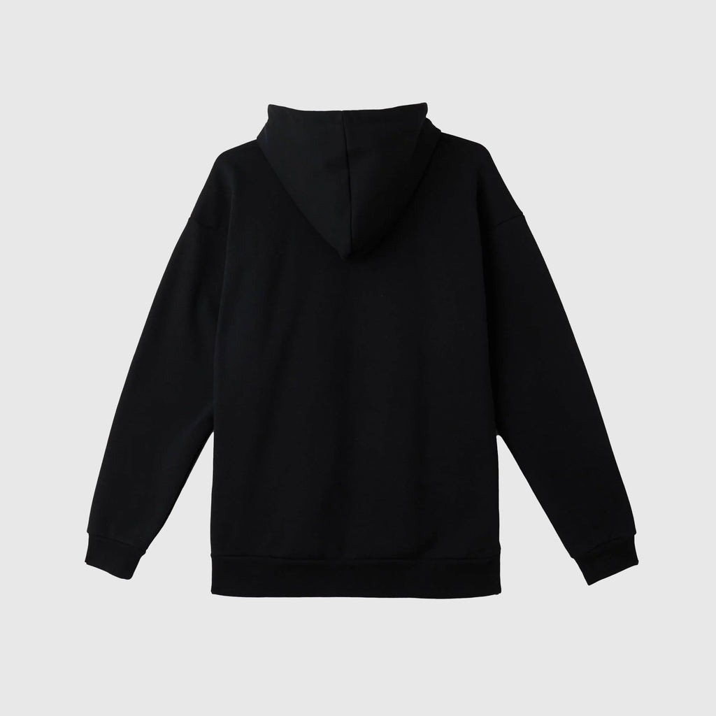 Obey Etch Extra Heavy Hood - Black - Back
