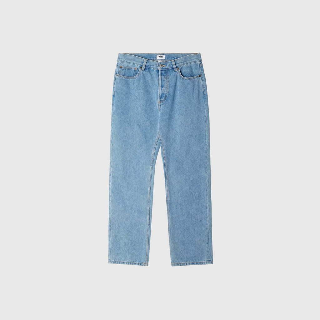 Obey Hardwork Denim - Light Indigo - Front
