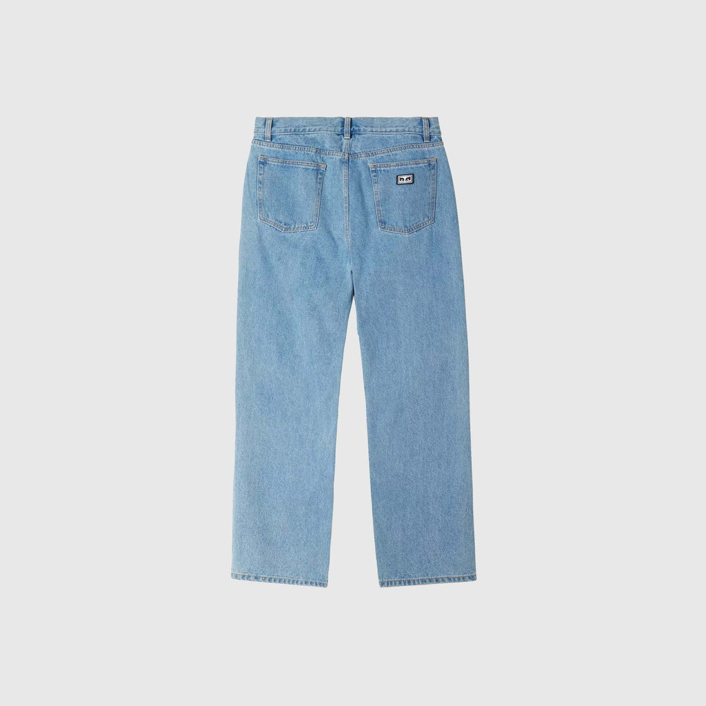 Obey Hardwork Denim - Light Indigo - Back
