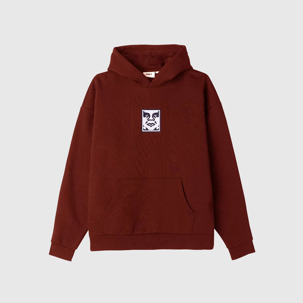 Obey Icon Extra Heavy Hood II - Sepia - Front
