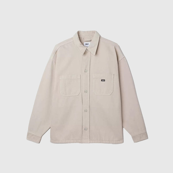 Obey Milton Shirt Jacket - Clay - Front