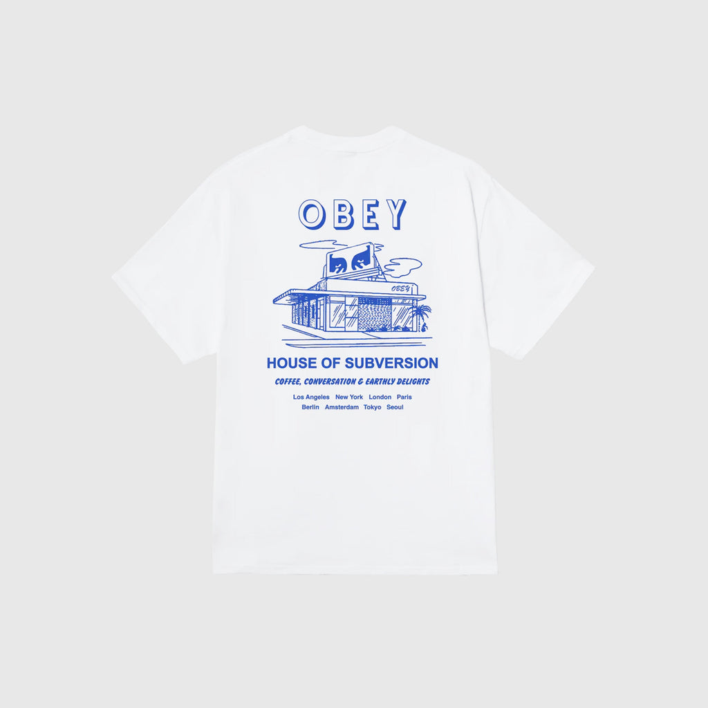 Obey SS House Of Subversion - White Back 