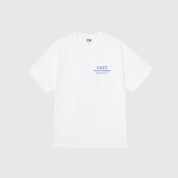 Obey SS House Of Subversion - White Front 