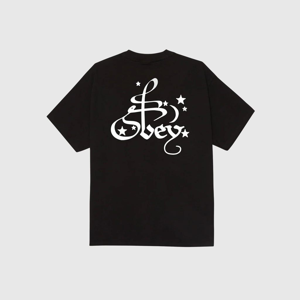 Obey SS Moon & Stars Tee - Black Back Print