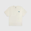 Obey Airbrushed Rose Tee - Vintage White - Front