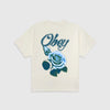 Obey Airbrushed Rose Tee - Vintage White - Back