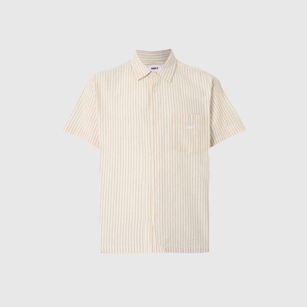 Obey Alan Woven - Unbleached Multi - Front