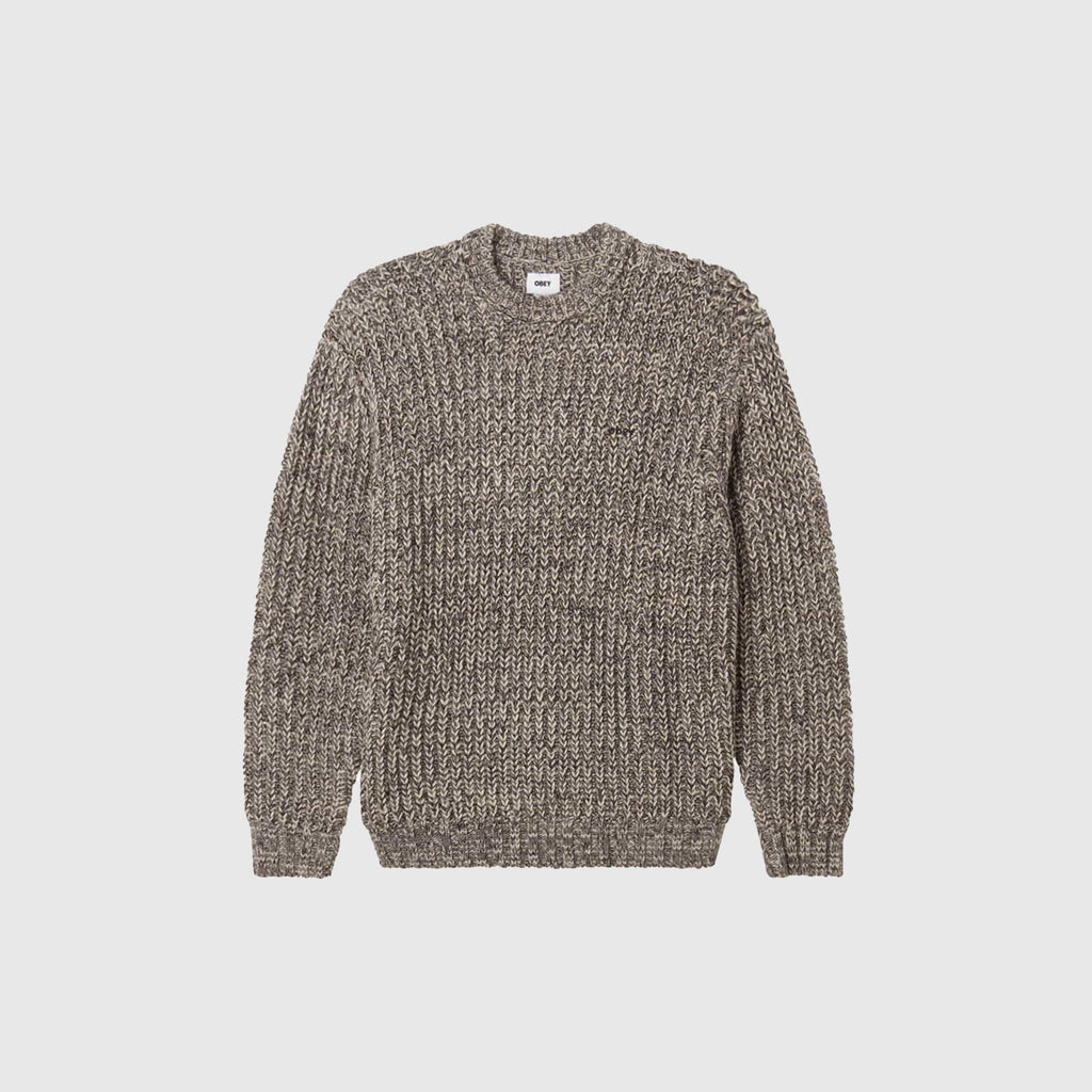 Obey Anthony Sweater - Charcoal Multi - Front