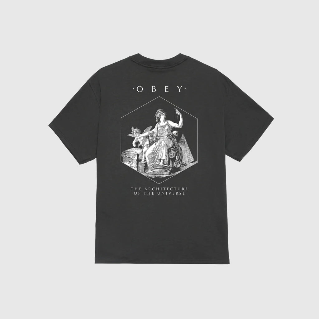 Obey Architecture Of The Universe - Vintage Black - Back