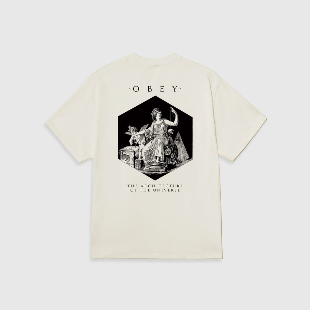 Obey Architecture Of The Universe - Vintage White - Back