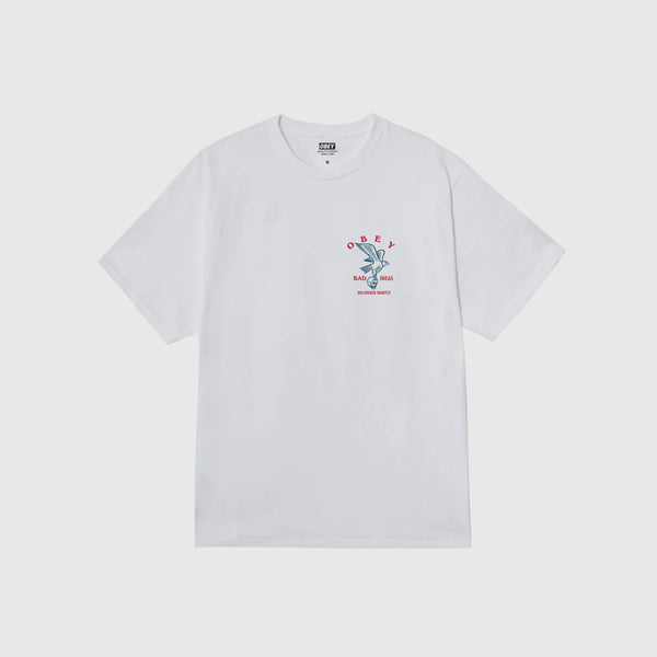Obey Bad Ideas Eagle - White - Front