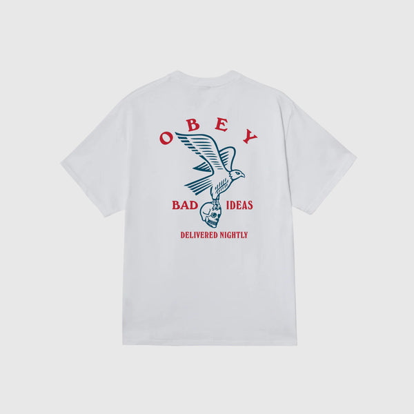 Obey Bad Ideas Eagle - White - Back