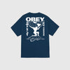 Obey Bizzare New Visions - Harbour Blue - Back