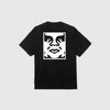 Obey Bold Icon Heavyweight Tee - Jet Black - Back