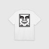 Obey Bold Icon Heavyweight Tee - White - Back