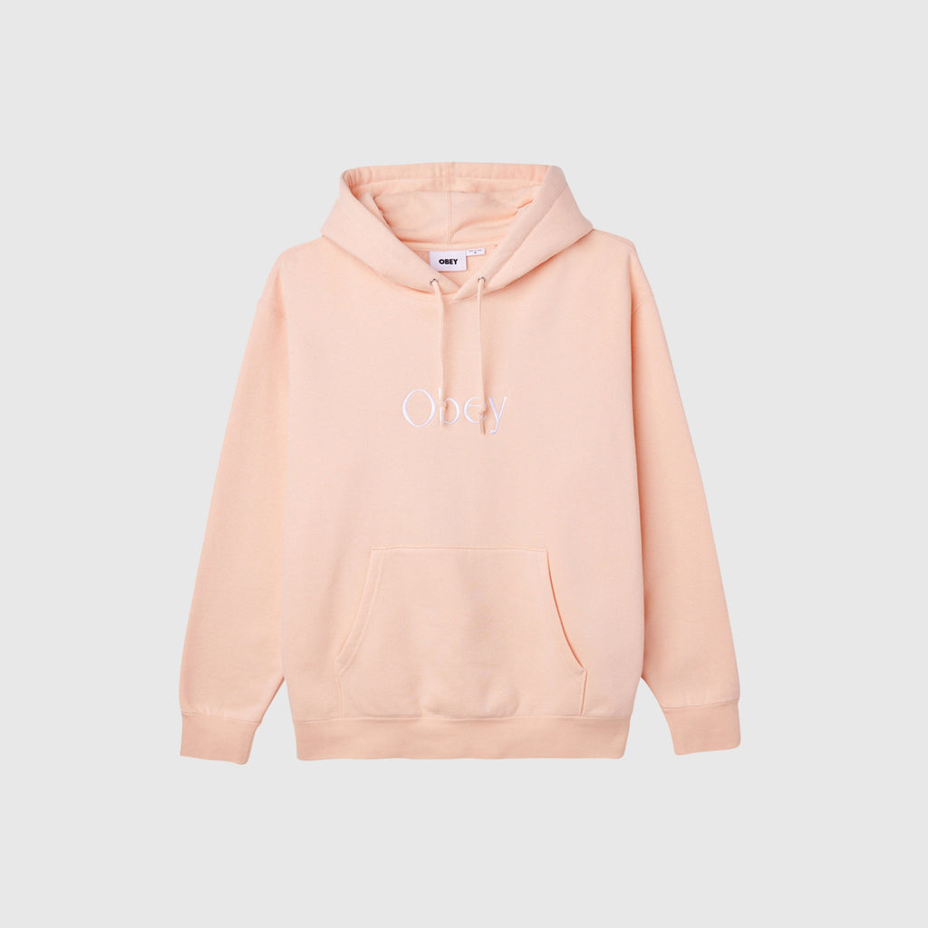Obey Choir Hood Peach - Parfait - Front