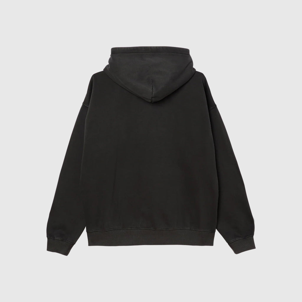 Obey Collegiate Pigment Hood - Pigment Stretch Limo - Back