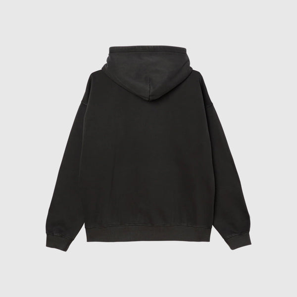 Obey Collegiate Pigment Hood - Pigment Stretch Limo - Back