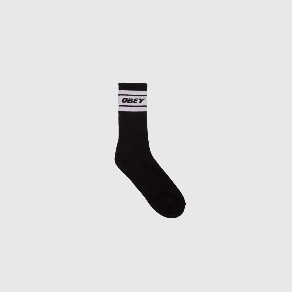 Obey Cooper II Socks - Black / White