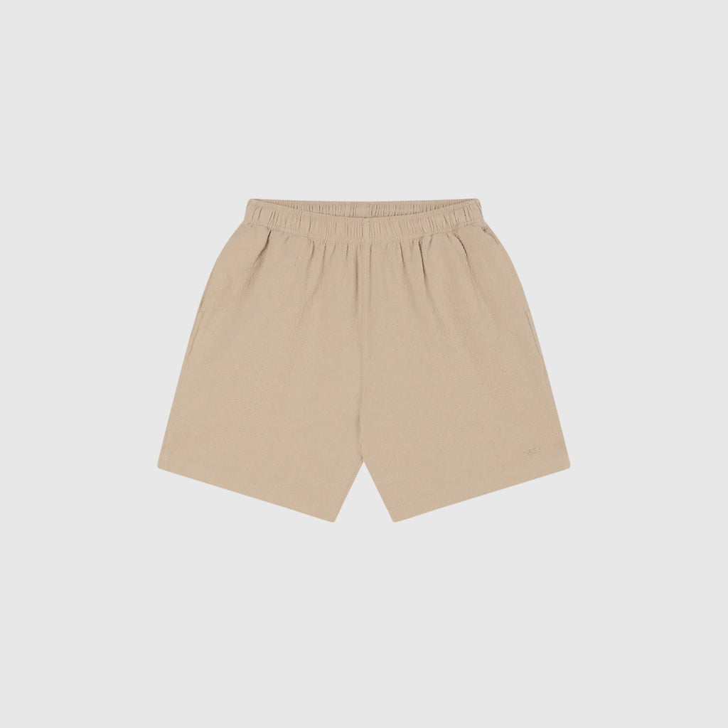 Obey Easy Textured Short - Silver Grey - Front