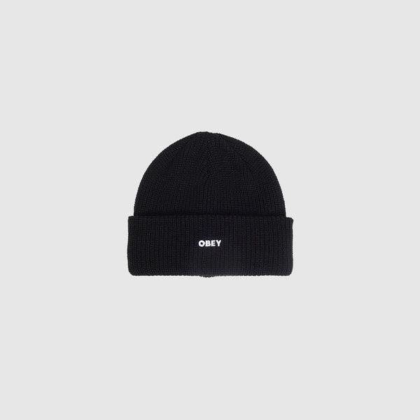Obey Future Beanie - Black - Front