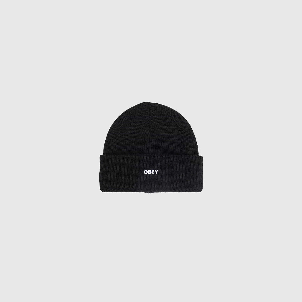 Obey Future Beanie - Black - Front