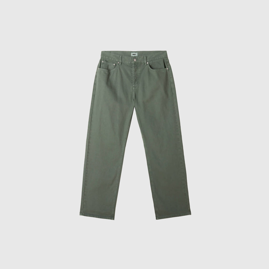 Obey Hardwork Pigment Denim - Pigment Duck Green - Front