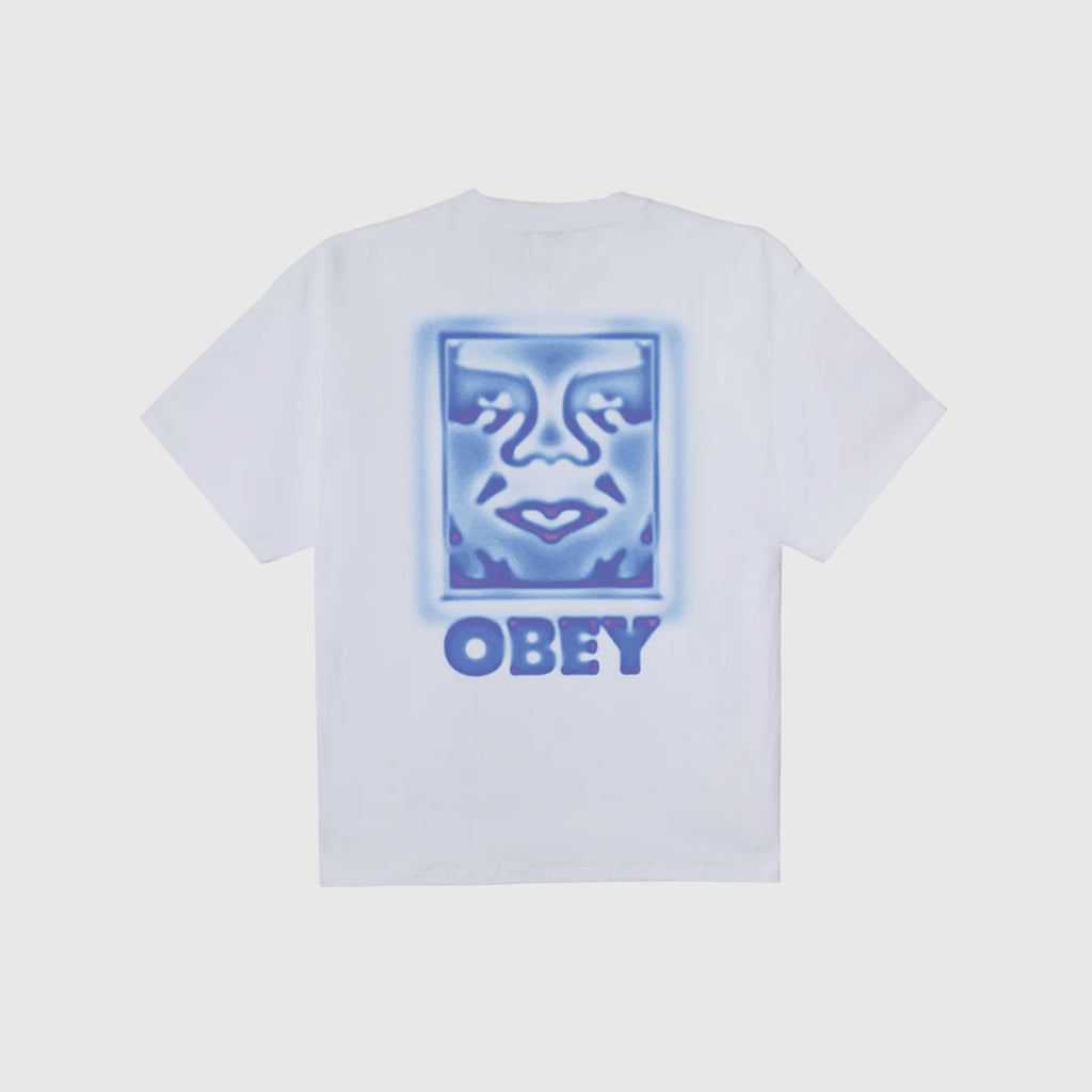 Obey Heat Map Icon Tee - White - Back