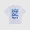 Obey Heat Map Icon Tee - White - Back