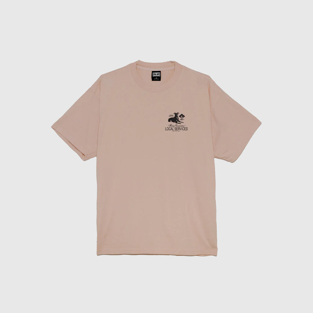 Obey Heavy Connection Tee - Warm Taupe - Front